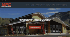 Desktop Screenshot of minturnfitnesscenter.com